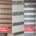 zebra zavjesa sa sjaj NA KACENJE 